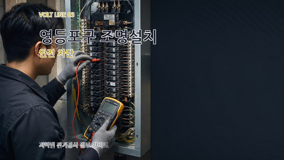 영등포구 조명설치 안전 차단