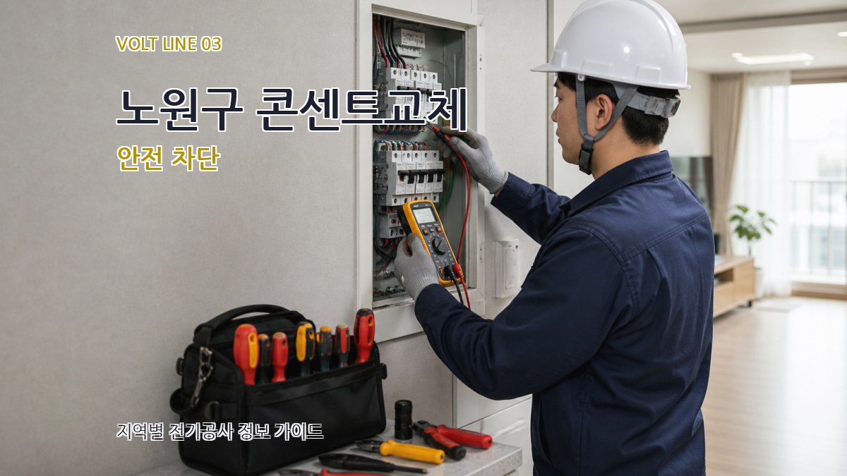 노원구 콘센트교체 안전 차단