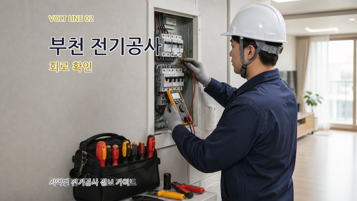 부천 전기공사 회로 확인