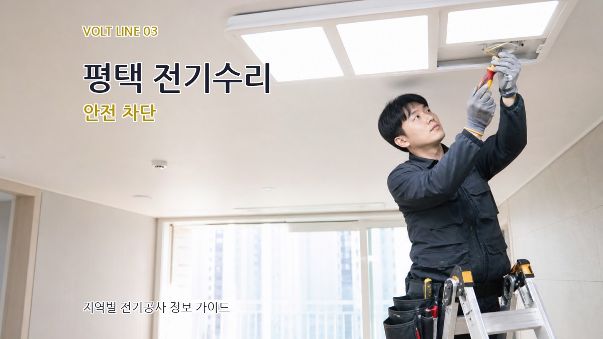 평택 전기수리 안전 차단
