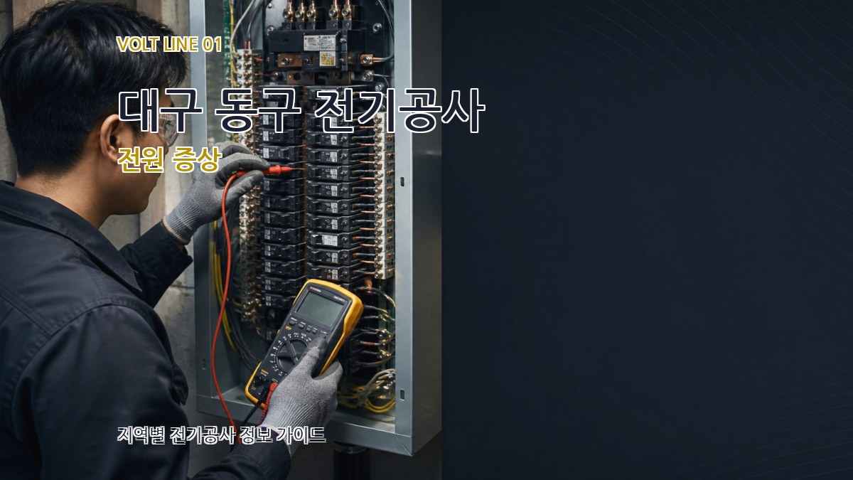 대구 동구 전기공사