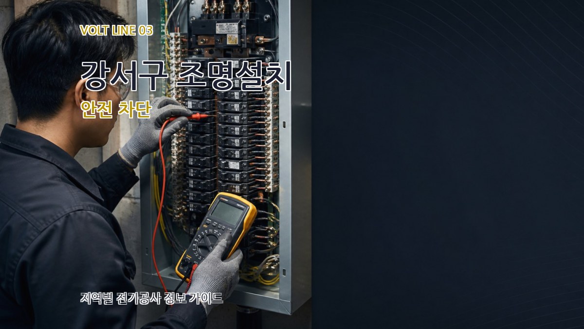강서구 조명설치 안전 차단