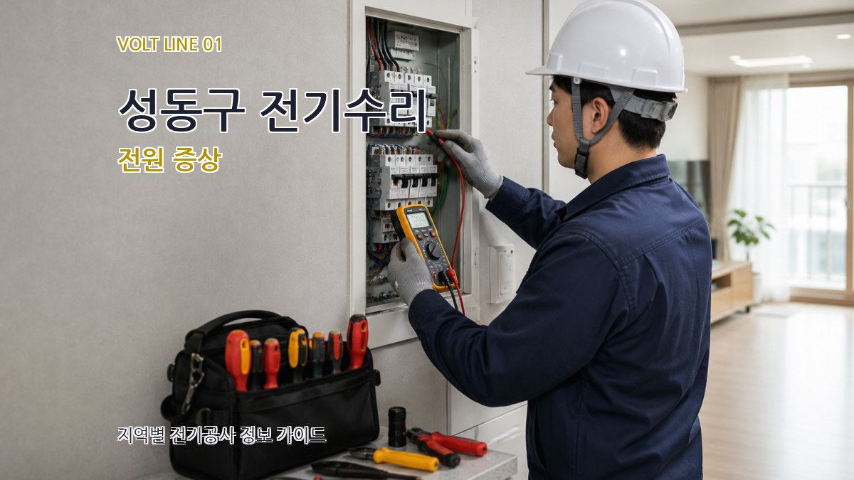성동구 전기수리 전원 증상