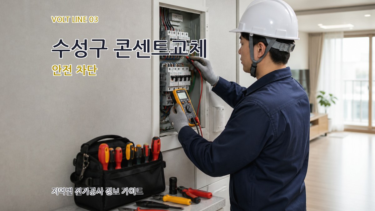 수성구 콘센트교체 안전 차단