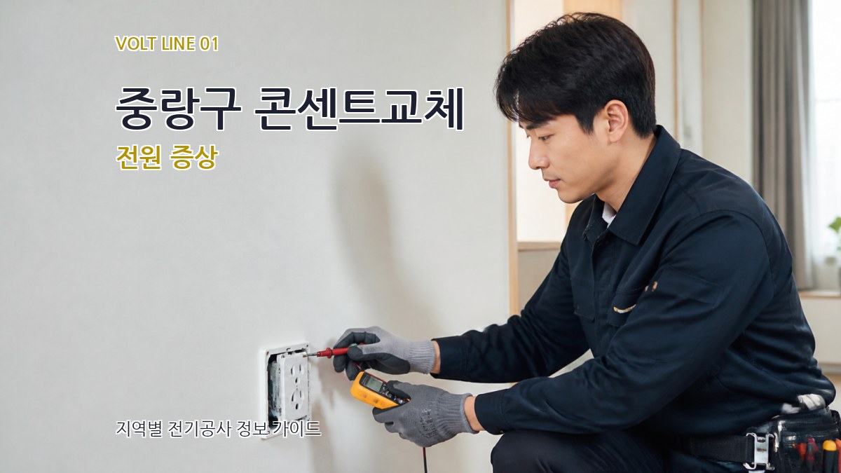 중랑구 콘센트교체