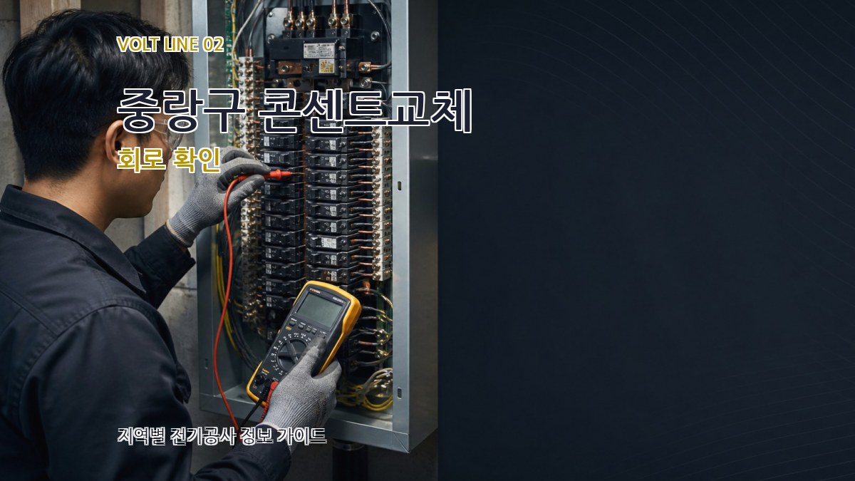 중랑구 콘센트교체 회로 확인