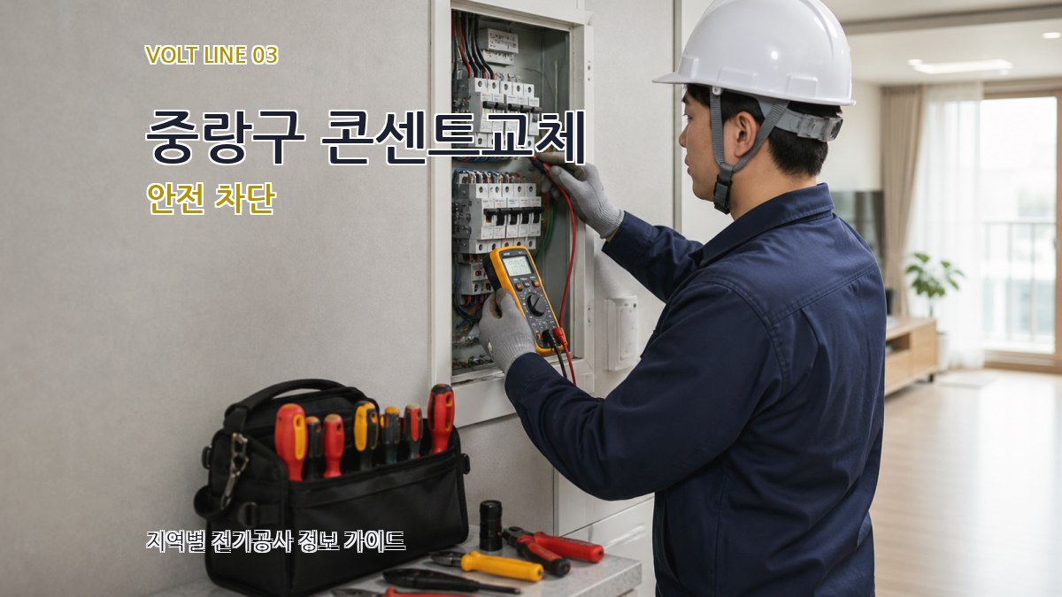 중랑구 콘센트교체 안전 차단