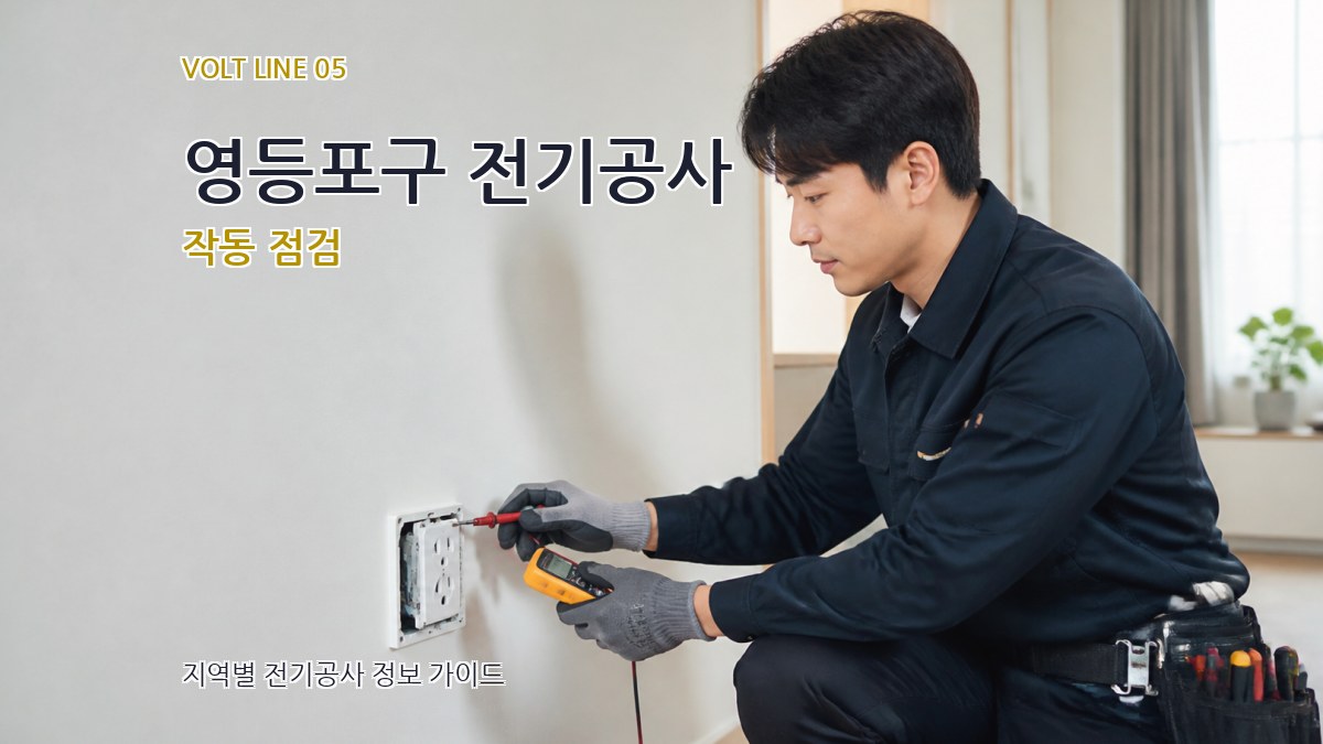 영등포구 전기공사 작동 점검