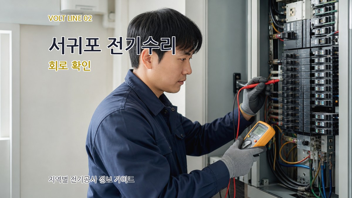 서귀포 전기수리 회로 확인