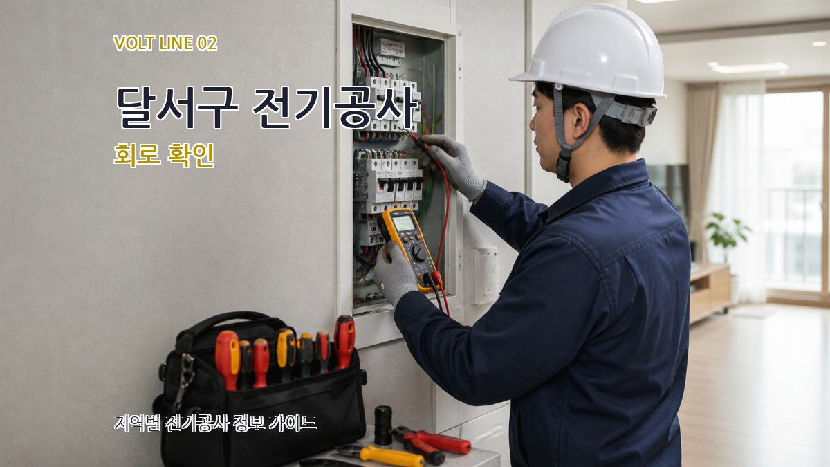 달서구 전기공사 회로 확인