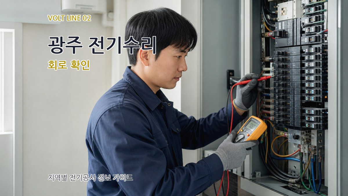 광주 전기수리 회로 확인