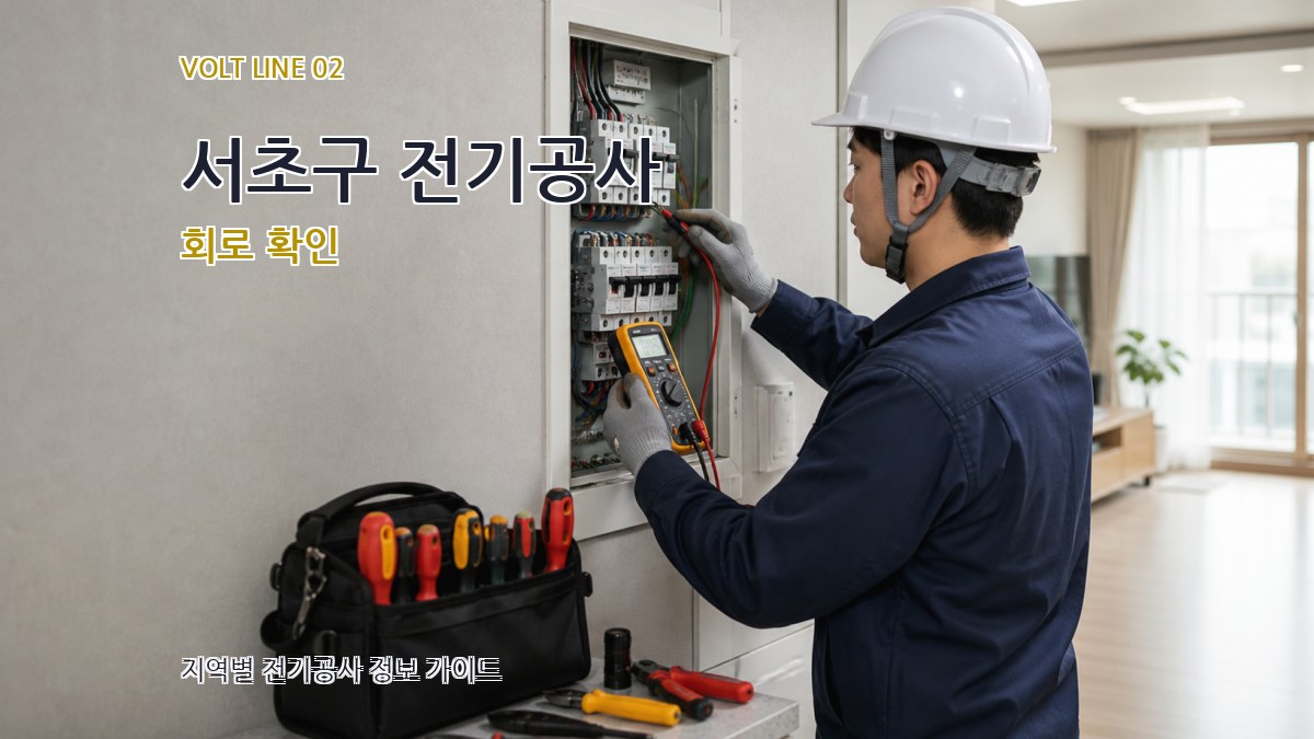 서초구 전기공사 회로 확인