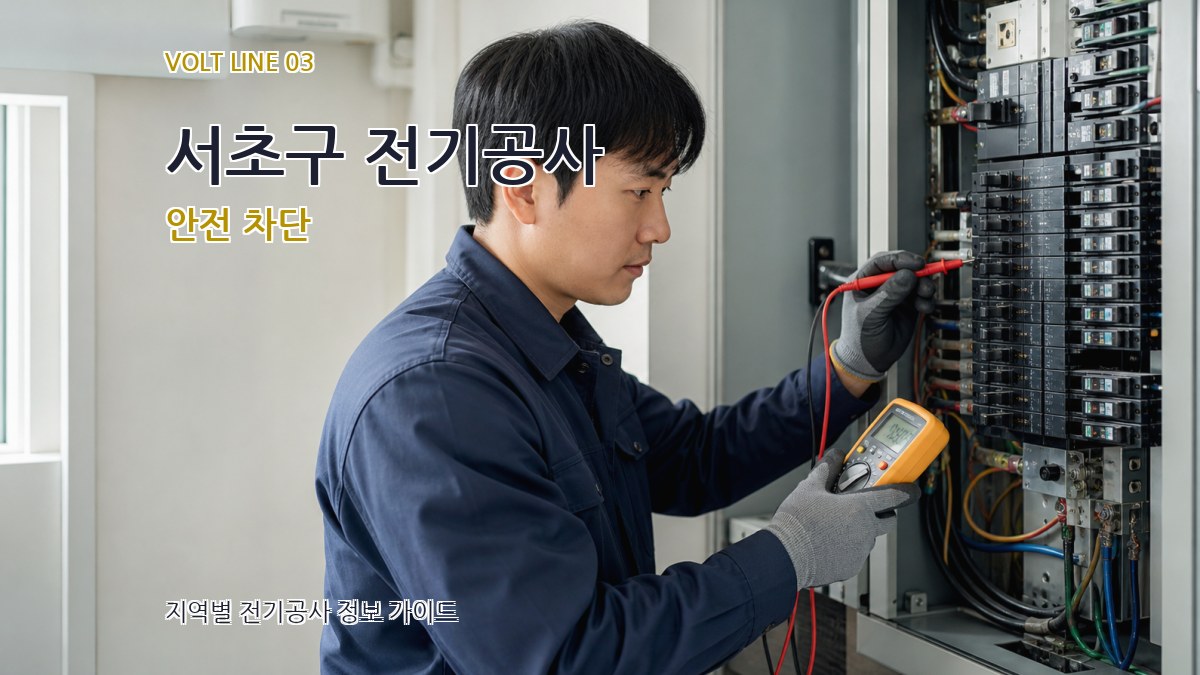 서초구 전기공사 안전 차단