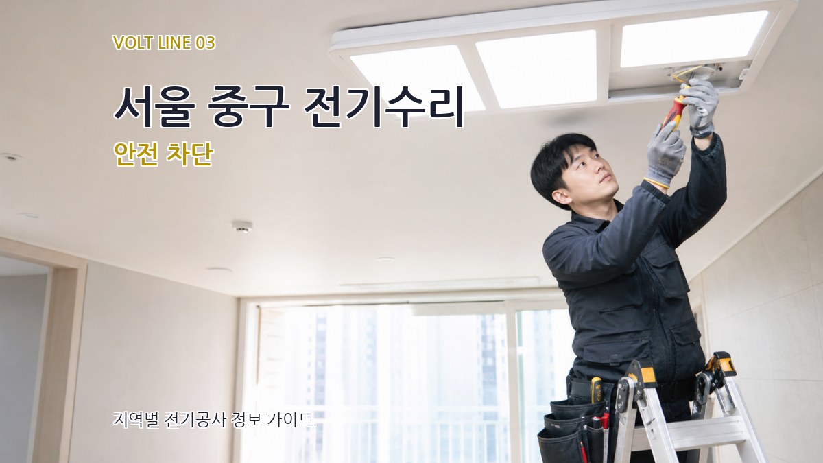 서울 중구 전기수리 안전 차단