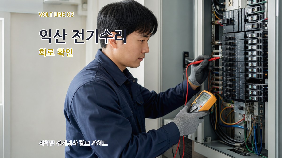 익산 전기수리 회로 확인