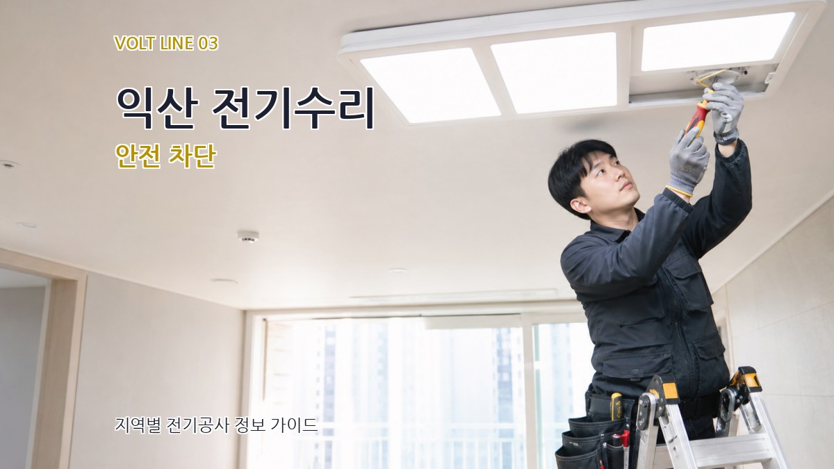 익산 전기수리 안전 차단
