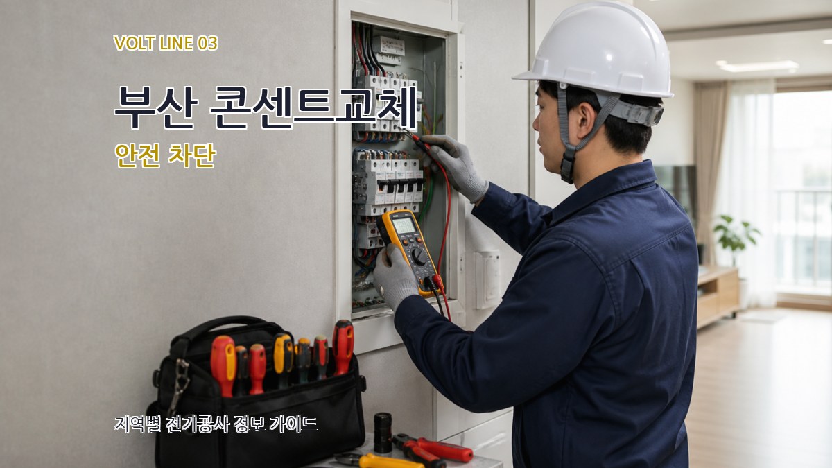 부산 콘센트교체 안전 차단