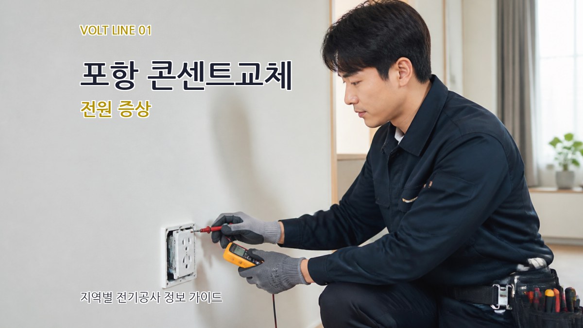포항 콘센트교체