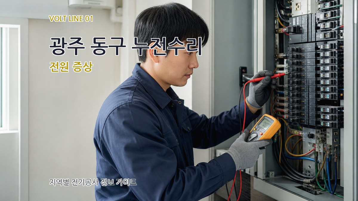 광주 동구 누전수리