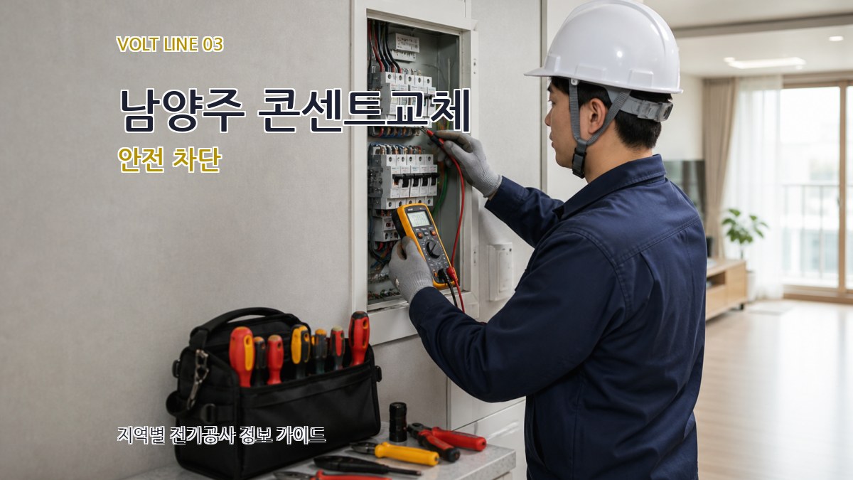 남양주 콘센트교체 안전 차단