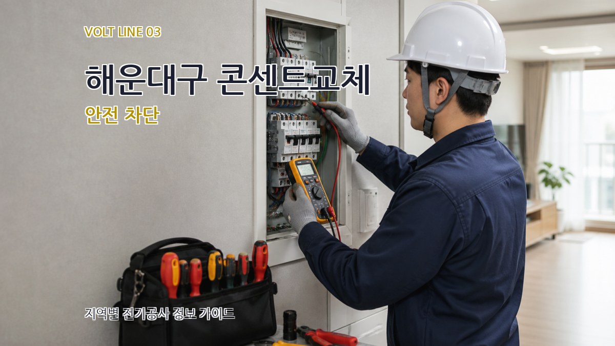 해운대구 콘센트교체 안전 차단