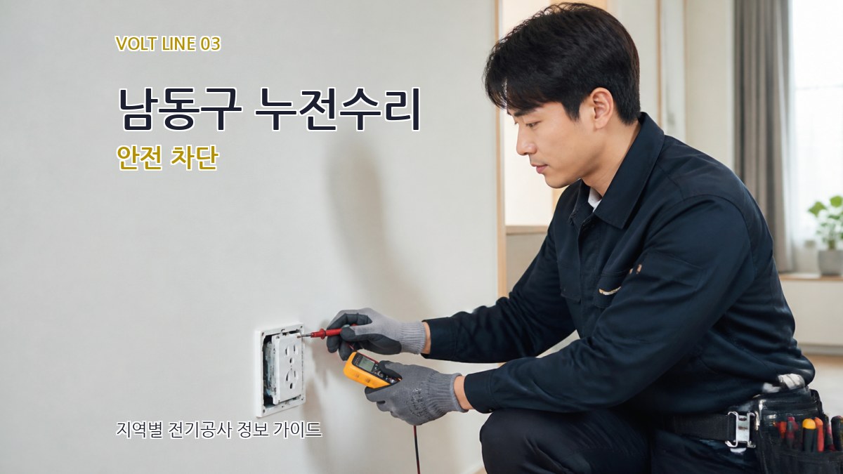 남동구 누전수리 안전 차단