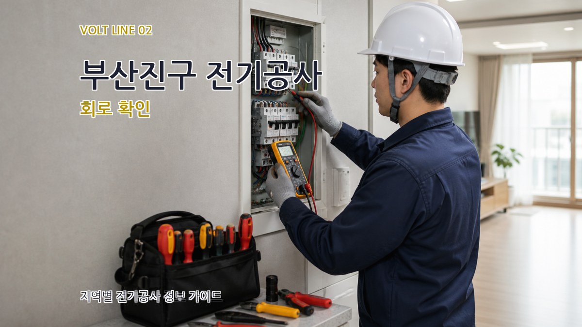부산진구 전기공사 회로 확인
