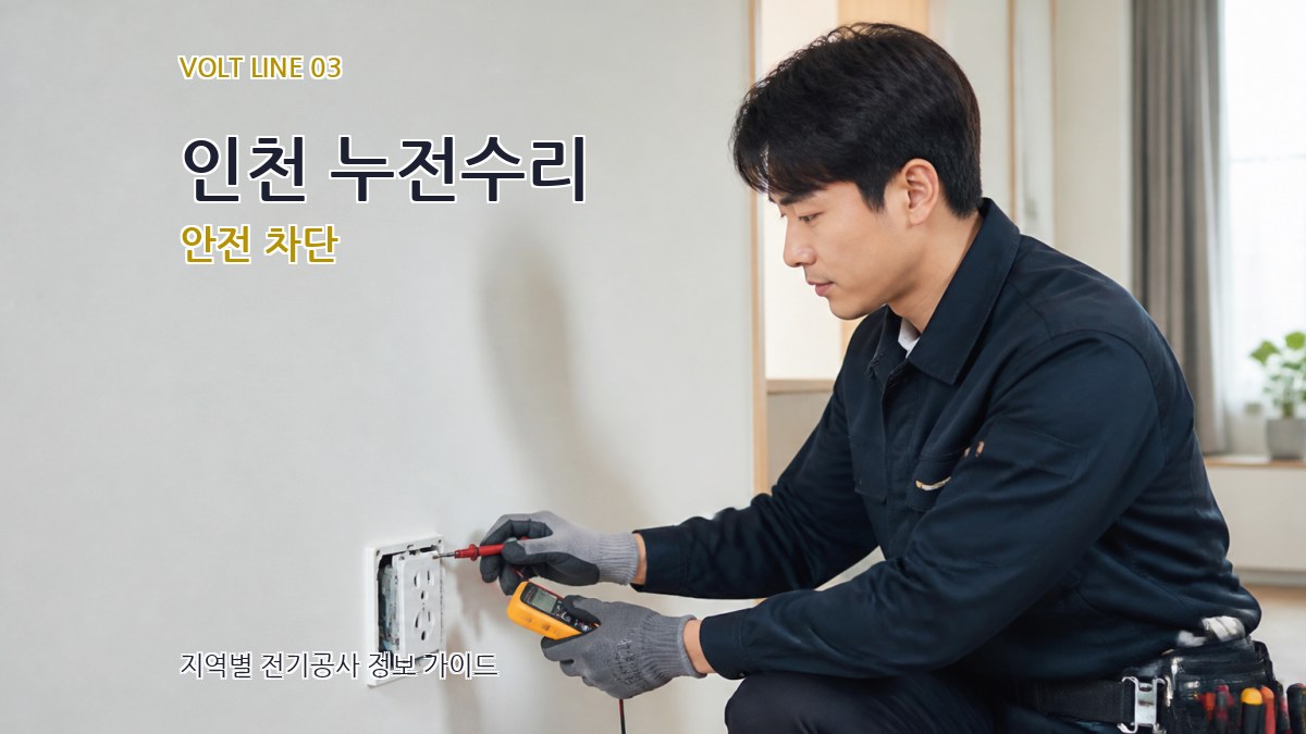 인천 누전수리 안전 차단