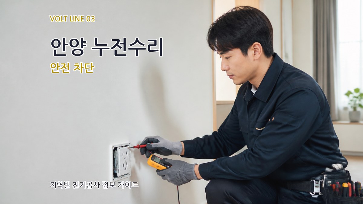 안양 누전수리 안전 차단