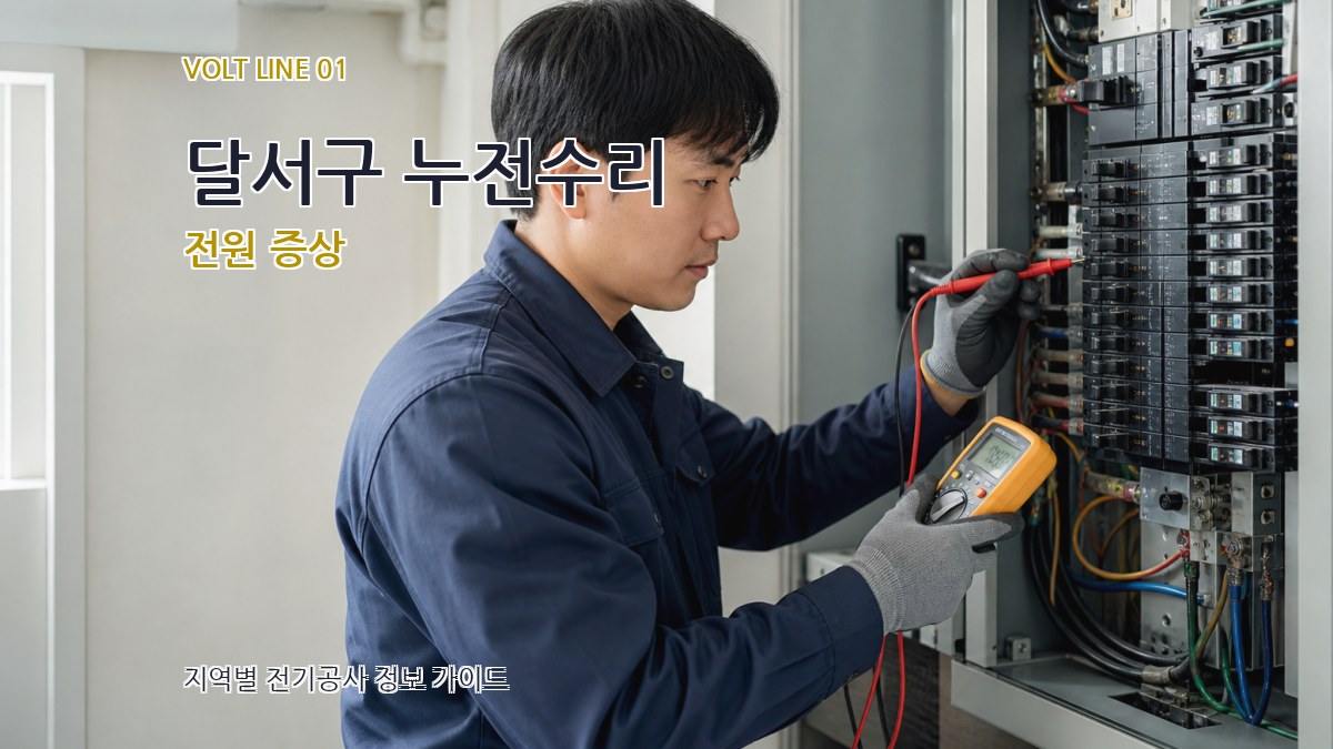 달서구 누전수리 전원 증상