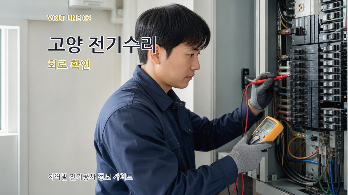 고양 전기수리 회로 확인