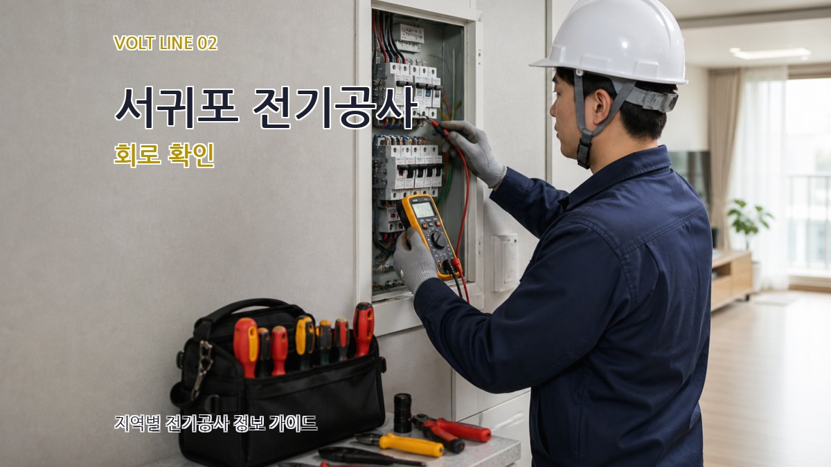 서귀포 전기공사 회로 확인