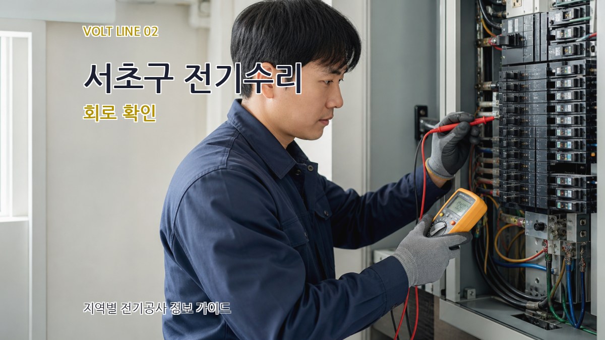 서초구 전기수리 회로 확인