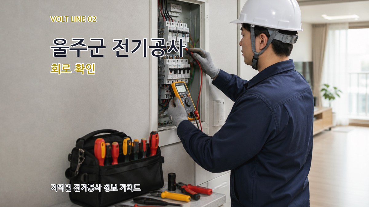 울주군 전기공사 회로 확인