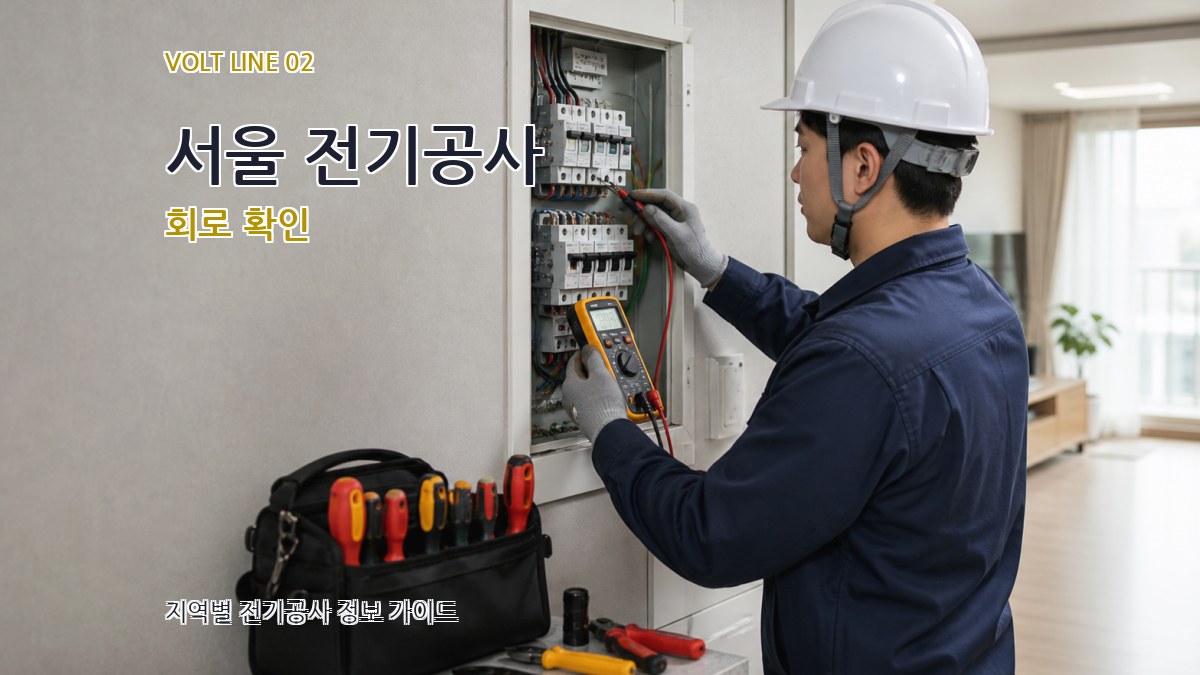 서울 전기공사 회로 확인
