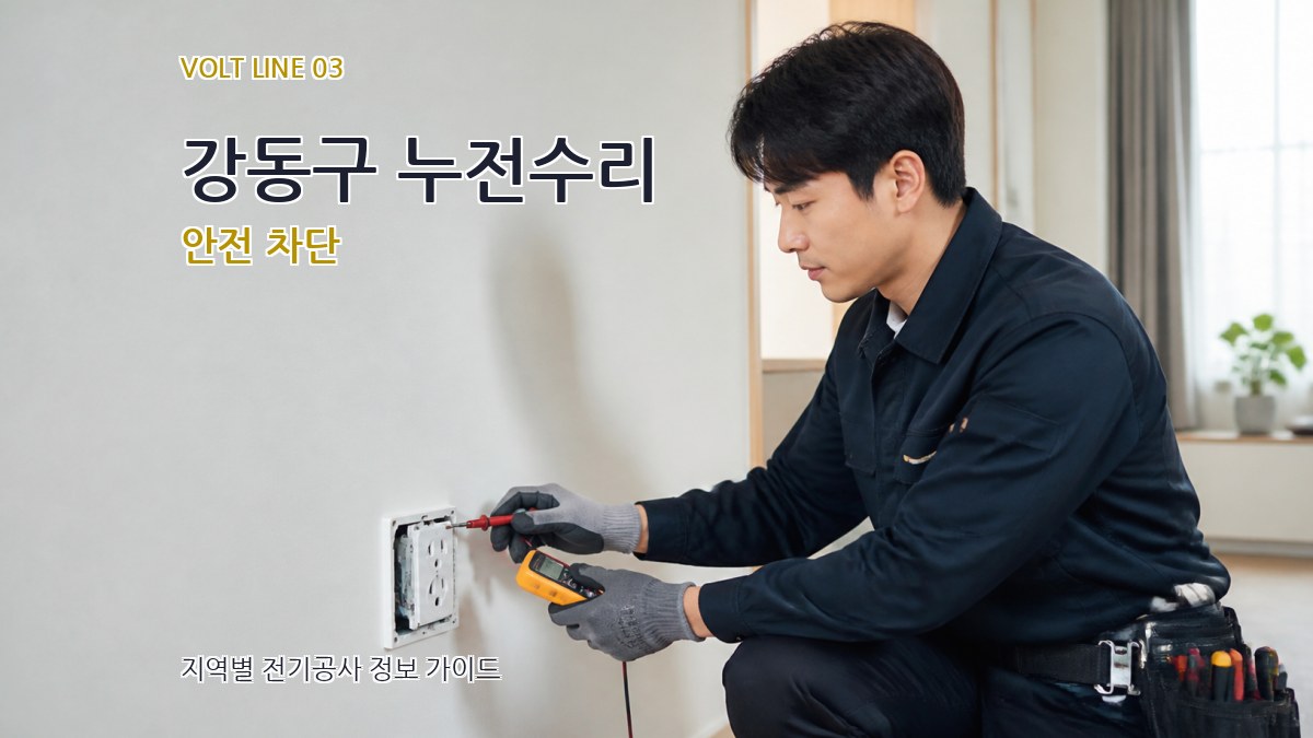 강동구 누전수리 안전 차단