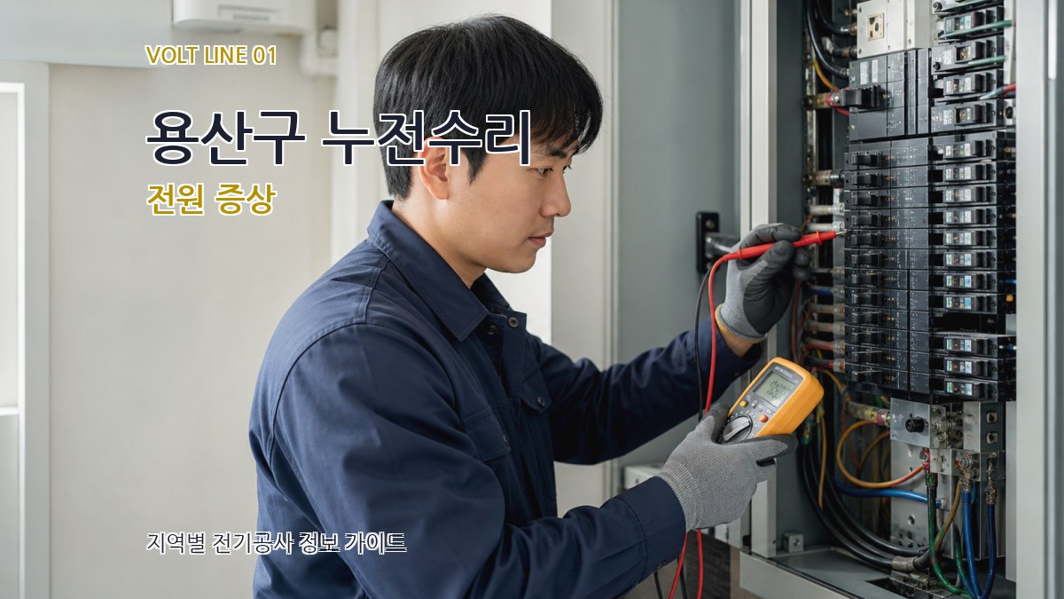 용산구 누전수리 전원 증상