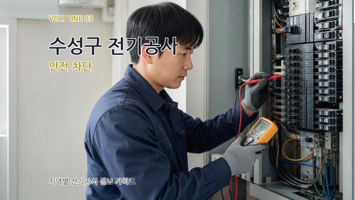 수성구 전기공사 안전 차단
