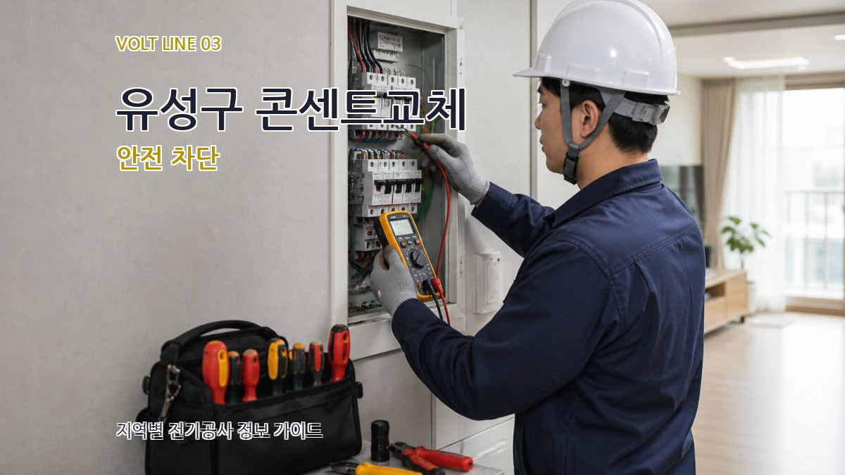유성구 콘센트교체 안전 차단