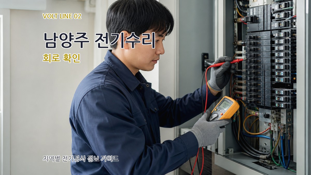 남양주 전기수리 회로 확인