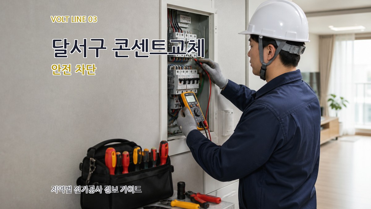 달서구 콘센트교체 안전 차단