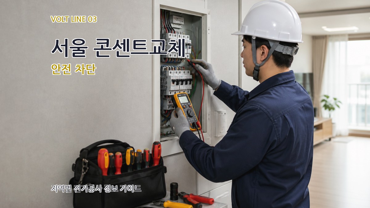서울 콘센트교체 안전 차단