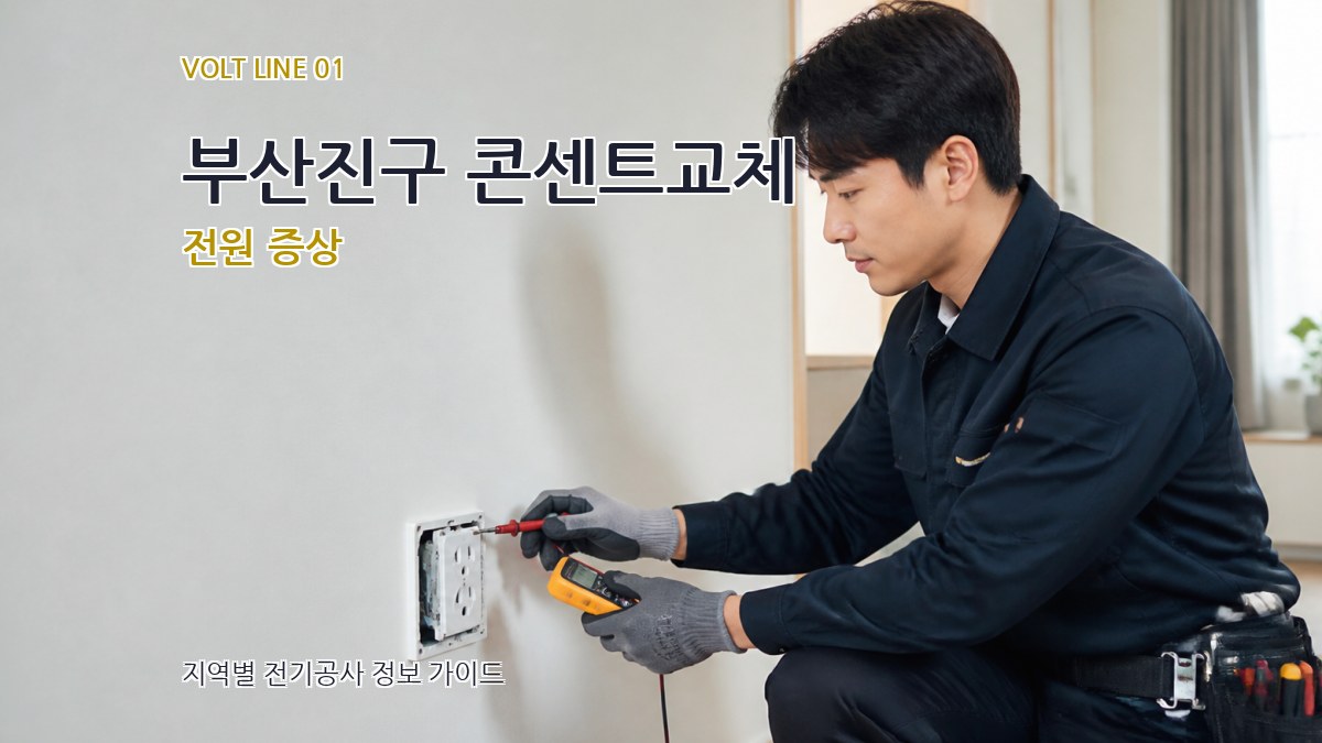 부산진구 콘센트교체