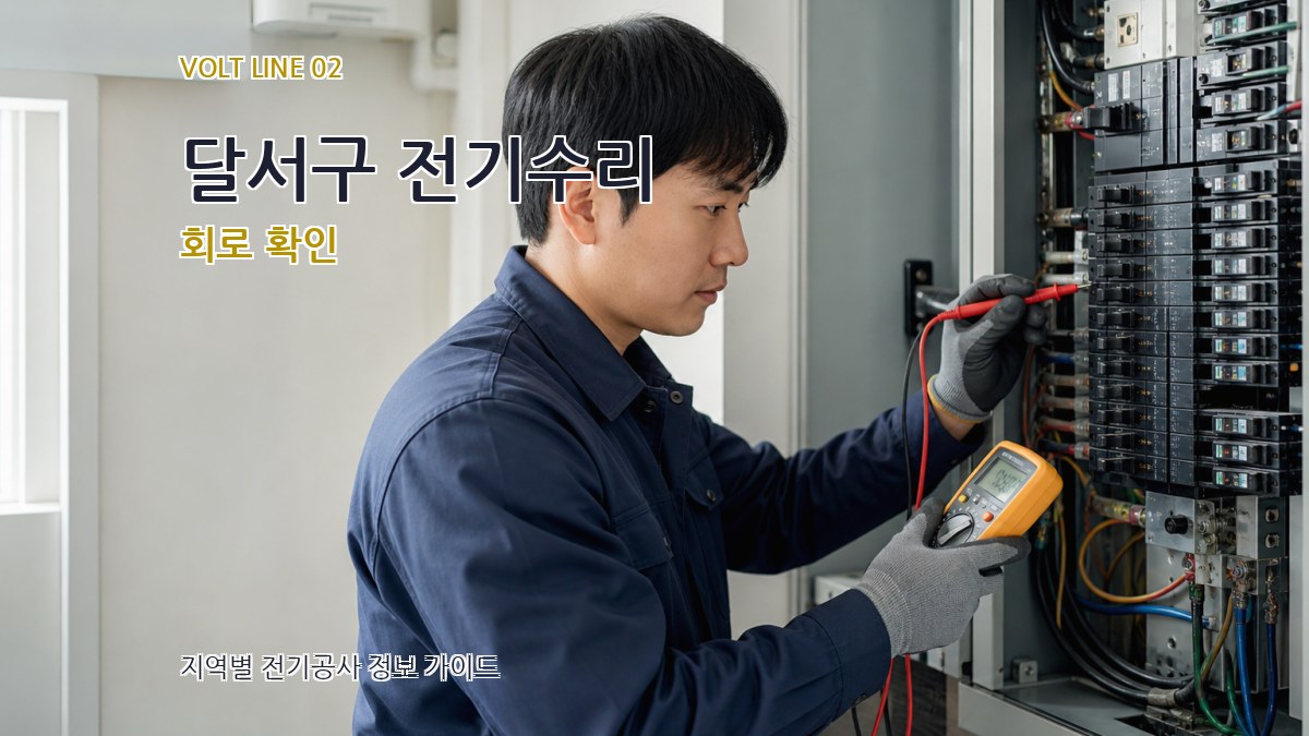 달서구 전기수리 회로 확인