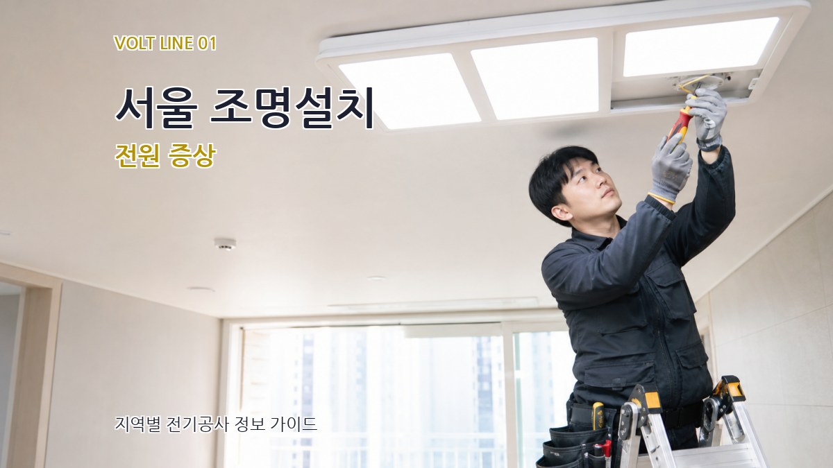 서울 조명설치
