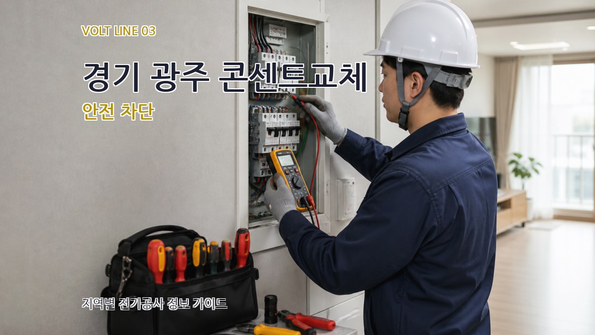 경기 광주 콘센트교체 안전 차단