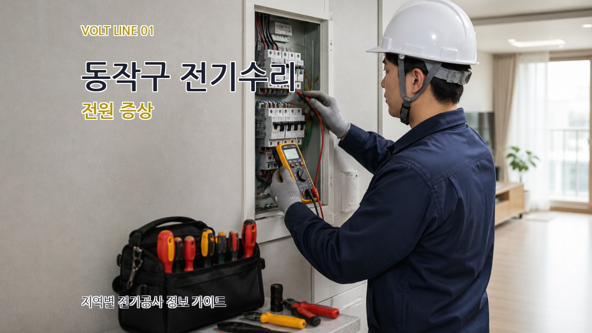 동작구 전기수리 전원 증상