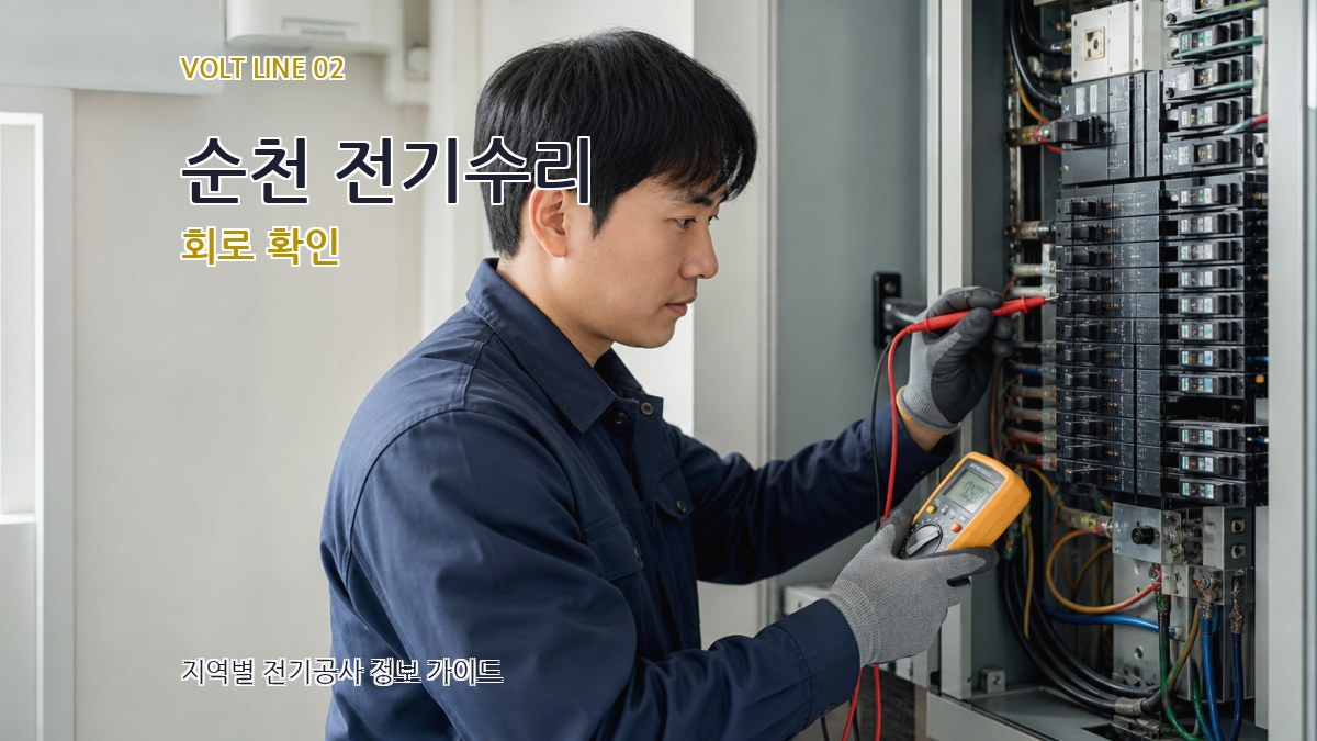 순천 전기수리 회로 확인