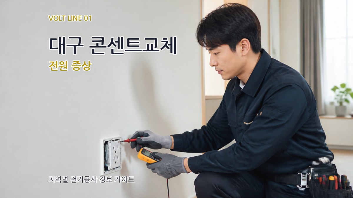 대구 콘센트교체