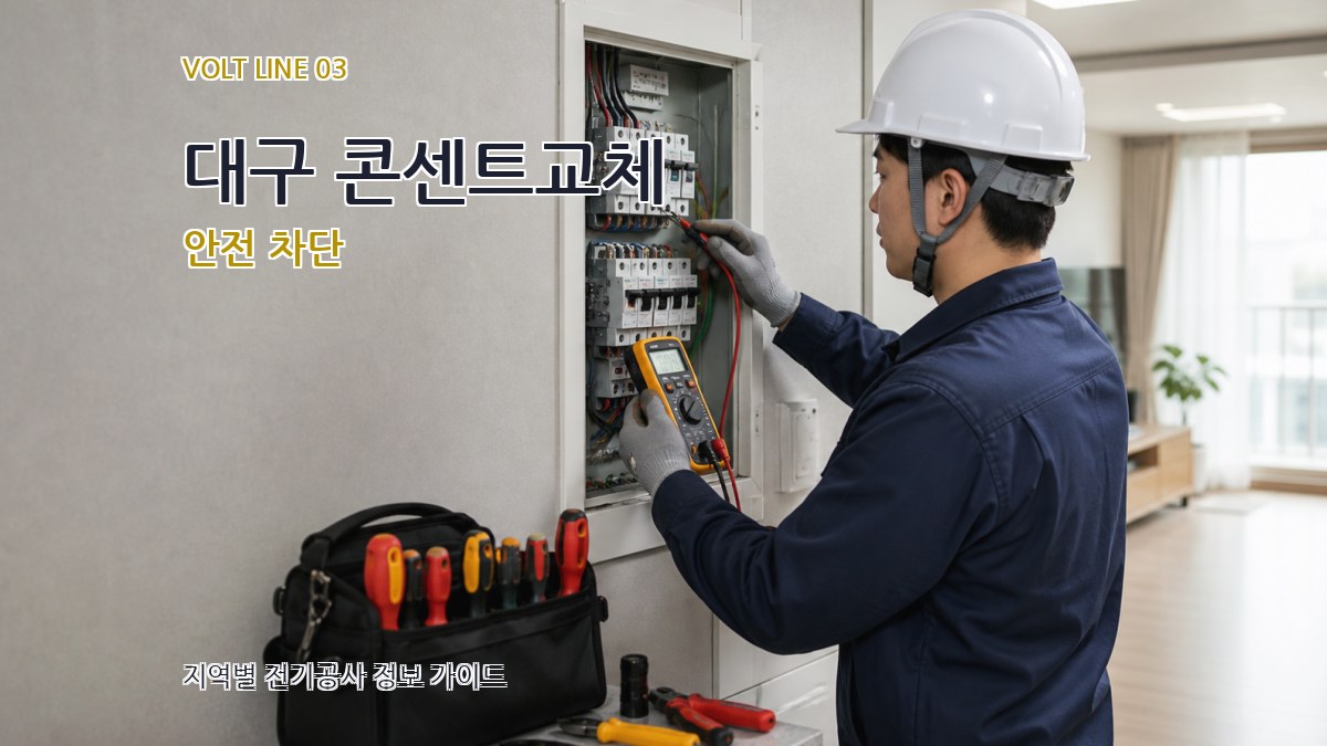 대구 콘센트교체 안전 차단